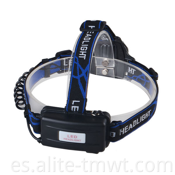 1000 lumen Focus de largo alcance T6 LED LIGE CABEZA DE EMERGENCIA